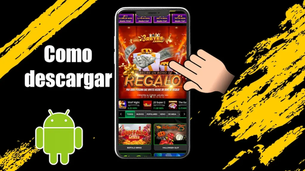 Cómo descargar e instalar la 3reyes casino aplicación en Android