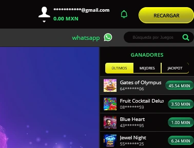 Haz tu primer depósito para empezar a jugar y recibir bonificaciones